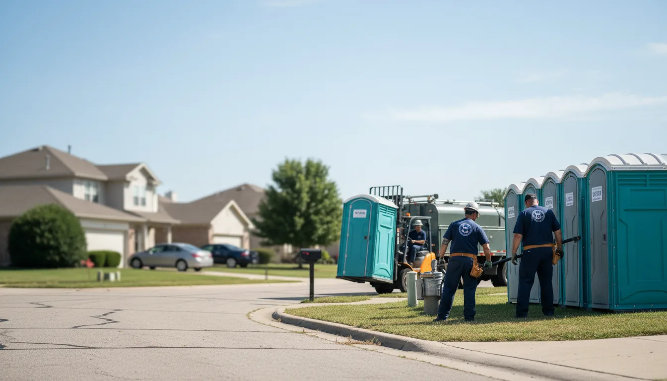 Porta Potty Rental in Avon, OH near me